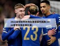 2022足球世界杯预选赛赛程时间表(2022世界杯预选赛比赛)