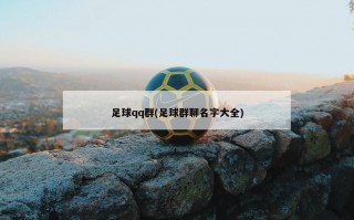 足球qq群(足球群聊名字大全)