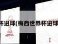 梅西世界杯进球(梅西世界杯进球助攻数据)