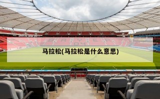 马拉松(马拉松是什么意思)