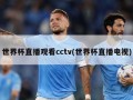 世界杯直播观看cctv(世界杯直播电视)