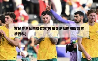 西班牙足球甲级联赛(西班牙足球甲级联赛百度百科)
