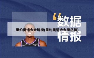 里约奥运会金牌榜(里约奥运会金牌总榜)