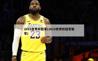 2018世界杯冠军(2018世界杯冠军亚军)