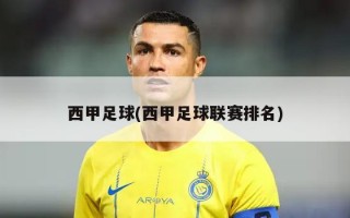 西甲足球(西甲足球联赛排名)