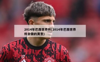 2014年巴西世界杯(2014年巴西世界杯会徽的寓意)