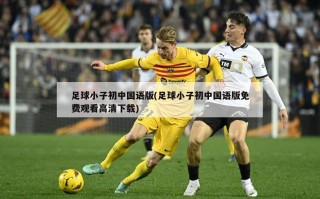 足球小子初中国语版(足球小子初中国语版免费观看高清下载)