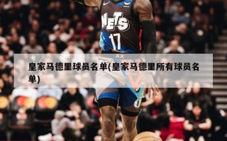 皇家马德里球员名单(皇家马德里所有球员名单)