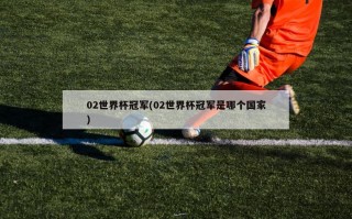 02世界杯冠军(02世界杯冠军是哪个国家)