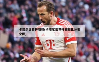 卡塔尔世界杯赛程(卡塔尔世界杯赛程比分表全图)