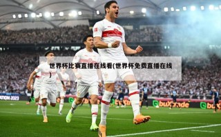 世界杯比赛直播在线看(世界杯免费直播在线)