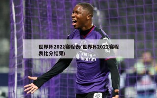 世界杯2022赛程表(世界杯2022赛程表比分结果)