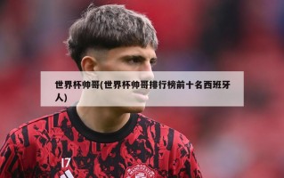 世界杯帅哥(世界杯帅哥排行榜前十名西班牙人)