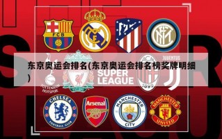 东京奥运会排名(东京奥运会排名榜奖牌明细)