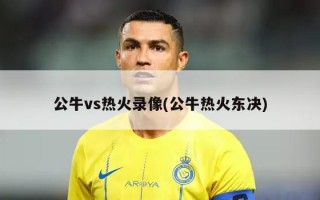 公牛vs热火录像(公牛热火东决)